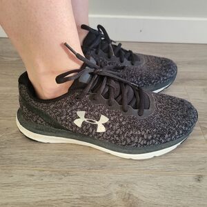  Under Armour Charged Impulse Knit Black W running shoes size 8.5